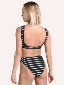Beth Richards Ines Bikini Top -Every Wear Shop br17167 blacknauticalalt2