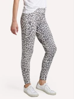 Chaser Women's Cozy Knit Jogger -Every Wear Shop cw7661 animalprintalt1