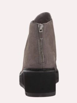 Eileen Fisher Alto Wedge Bootie -Every Wear Shop ef46008 graphitesuedealt2