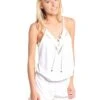 Ella Moss Juliet Solids Sleeveless Romper Coverup