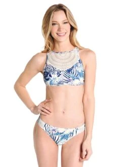 Roxy Women's Sea Lovers Crochet Crop Top