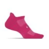 Feetures Light Cushion No Show Deep Pink Socks
