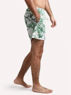 Bather Green Aloha Swim Trunk -Every Wear Shop greenaloha greenalt1