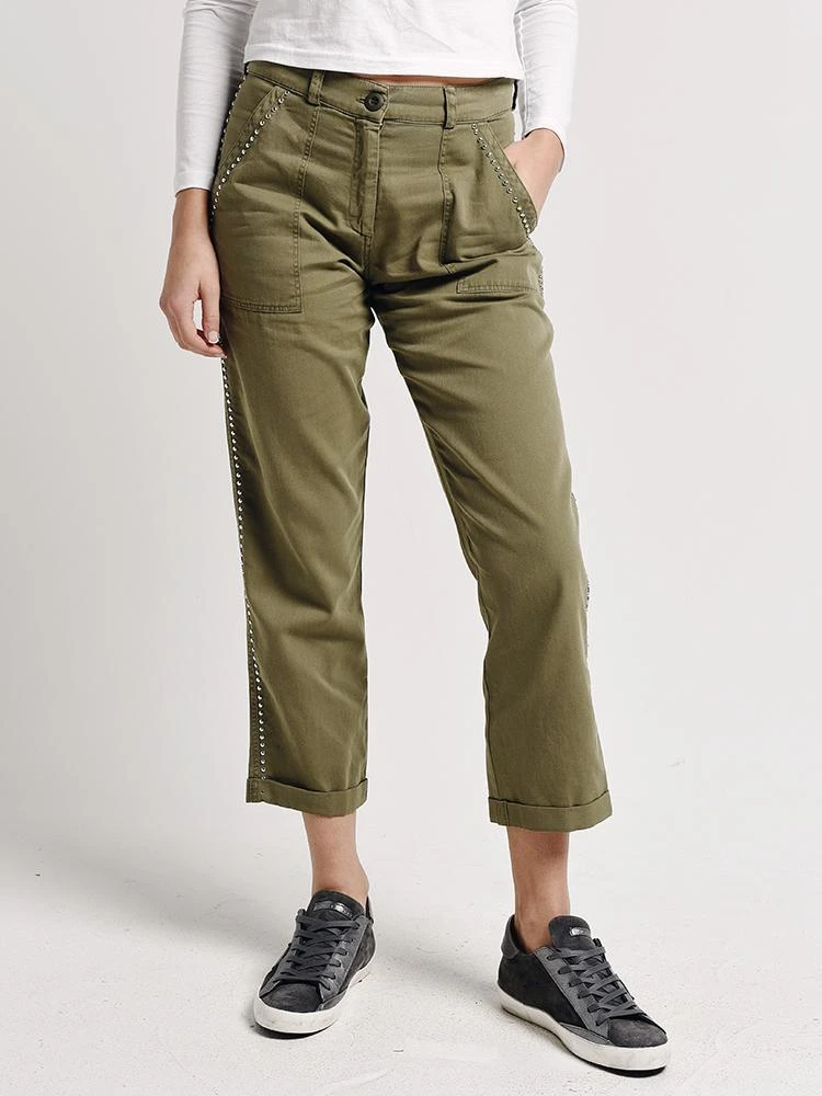 Monrow Studded Military Pants 2 Monrow Studded Military Pants - Image 2