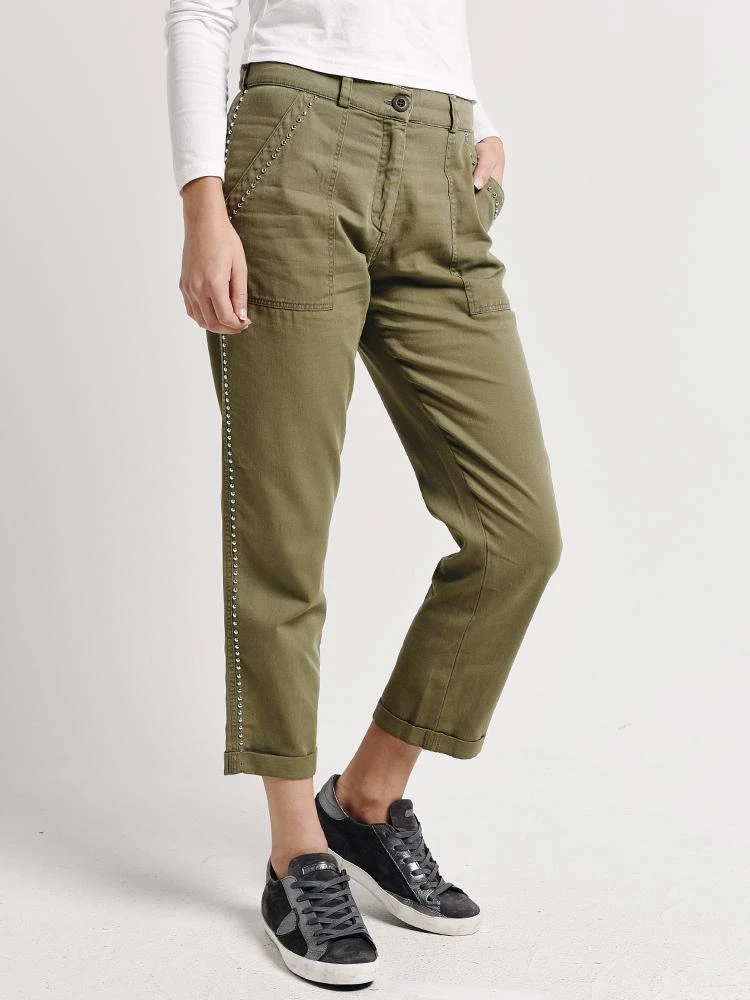 Monrow Studded Military Pants 3 Monrow Studded Military Pants - Image 3