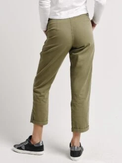 Monrow Studded Military Pants 8 Monrow Studded Military Pants -Every Wear Shop hb0386 olivealt2