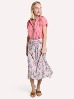 Velvet Isadora Skirt -Every Wear Shop isadora03 pinkfloralalt3