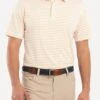 Johnnie-O Men's Beech Striped Prep-Performance Jersey Polo