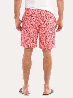 Johnnie-O Men's Sanibel Half Elastic Surf Short -Every Wear Shop jmss1550 coralreeferalt1