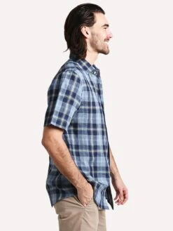 Rodd And Gunn Berwick Forest Short Sleeve Button Down Shirt -Every Wear Shop lp2913 stonewashalt1