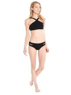 L Space Serina Bikini Top -Every Wear Shop lssrt17 blackalt3