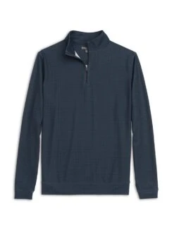 Peter Millar Perth Streth Glen Plaid Quarter-Zip
