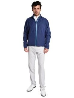 Peter Millar Men's Nagano Light Weight Windbreaker Jacket -Every Wear Shop mf17ez45 yankeebluealt1