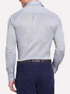 Peter Millar Constellation Shirt -Every Wear Shop mf18w43csl yankeebluealt1