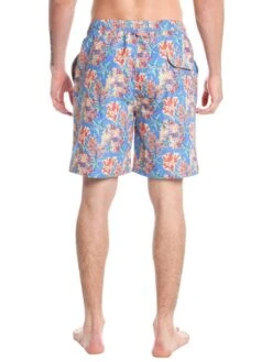 Peter Millar Stars And Coral Trunk -Every Wear Shop ms18p05 atlanticbluealt3