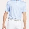 Peter Millar 42nd Printed Golf Tees Strech Jersey Polo