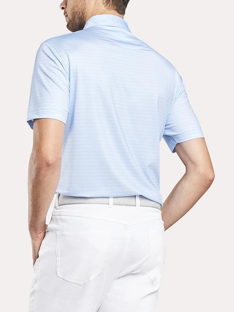 Peter Millar 42nd Printed Golf Tees Strech Jersey Polo 3 Peter Millar 42nd Printed Golf Tees Strech Jersey Polo - Image 3