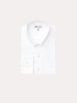 Peter Millar Men's Rivers Natural Touch Performance Sport Shirt