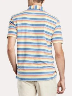 Peter Millar Cannon Beach Stripe Polo -Every Wear Shop ms19k75p bonnetalt1