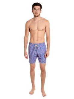 Faherty Brand Beacon Trunk Pink Poppy Print 7 Faherty Brand Beacon Trunk Pink Poppy Print -Every Wear Shop mss1809 ppp pinkpoppyprintalt1