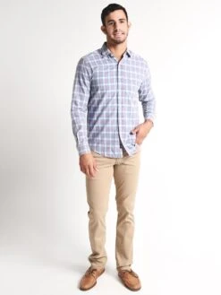 Faherty Brand Ventura Shirt 7 Faherty Brand Ventura Shirt -Every Wear Shop mwf1842 indigowhiteplaidalt1