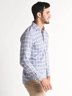 Faherty Brand Ventura Shirt 8 Faherty Brand Ventura Shirt -Every Wear Shop mwf1842 indigowhiteplaidalt2