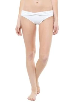 Seafolly Women's Twist Band Hipster -Every Wear Shop s4320 065 white