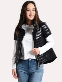 Herno Women's Short Sleeve Woven Jacket -Every Wear Shop sbs 1947 copy 351fcaef 6542 4ec2 ab14 e93d50542a16