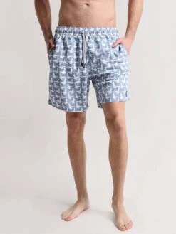 Tom & Teddy Men's Seagull Swim Trunks