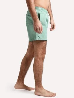 Bather Solid Sea Foam Swim Trunk -Every Wear Shop solidseafoam seafoamalt1