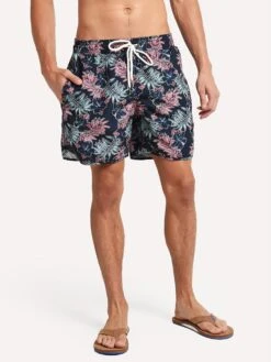 Grayers Midnight Tropic Swim Trunk 6 Inch -Every Wear Shop sw10219mid midnightleafprint 017561ed e454 4090 8b91 06cc0c61b6b5