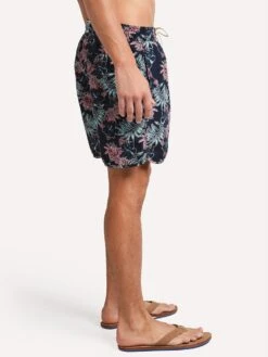 Grayers Midnight Tropic Swim Trunk 6 Inch -Every Wear Shop sw10219mid midnightleafprintalt1