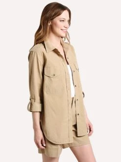 Brochu Walker The Ivan Shirt Jacket -Every Wear Shop tcg2765 khakialt1