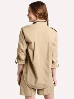 Brochu Walker The Ivan Shirt Jacket -Every Wear Shop tcg2765 khakialt2