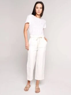 Vince High Rise Linen Crop Pant -Every Wear Shop v5069 21543 offwhitealt3