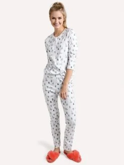 Roller Rabbit Women's Awoo Pajamas -Every Wear Shop w lnpj 002awoo mintalt1