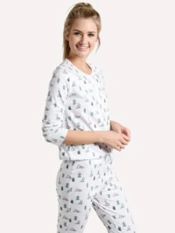 Roller Rabbit Women's Awoo Pajamas -Every Wear Shop w lnpj 002awoo mintalt2