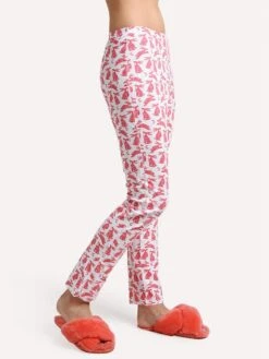 Roller Rabbit Women's Batik Bunny Pajamas -Every Wear Shop w lnpj 002batik pinkalt3