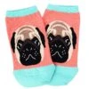 Socksmith Women's Pug Lyfe Ped Sock