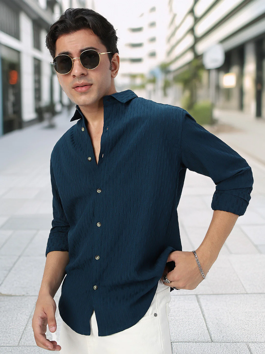 Every Wear Shop -Every Wear Shop shirtsmocregfs 06 blue